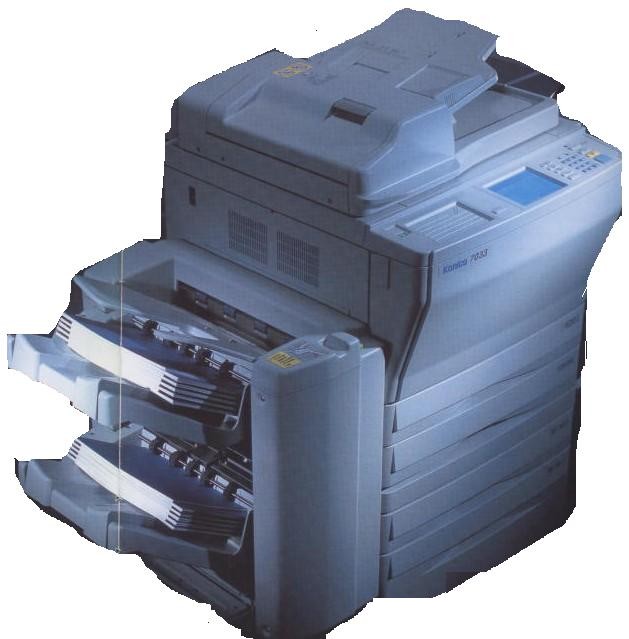 Konica 7040 t�bbfelhaszn�l�s dokumentumkezel� rendszer f�nym�sol�, nyomtat�, szkenner. 